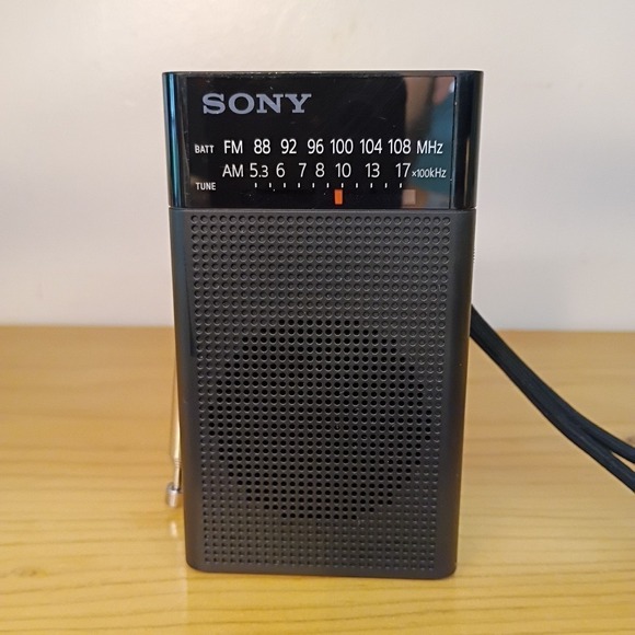Sony Other - Sony ICF-P26 Portable Pocket FM/AM Radio Built-in Speaker TESTED & WORKING